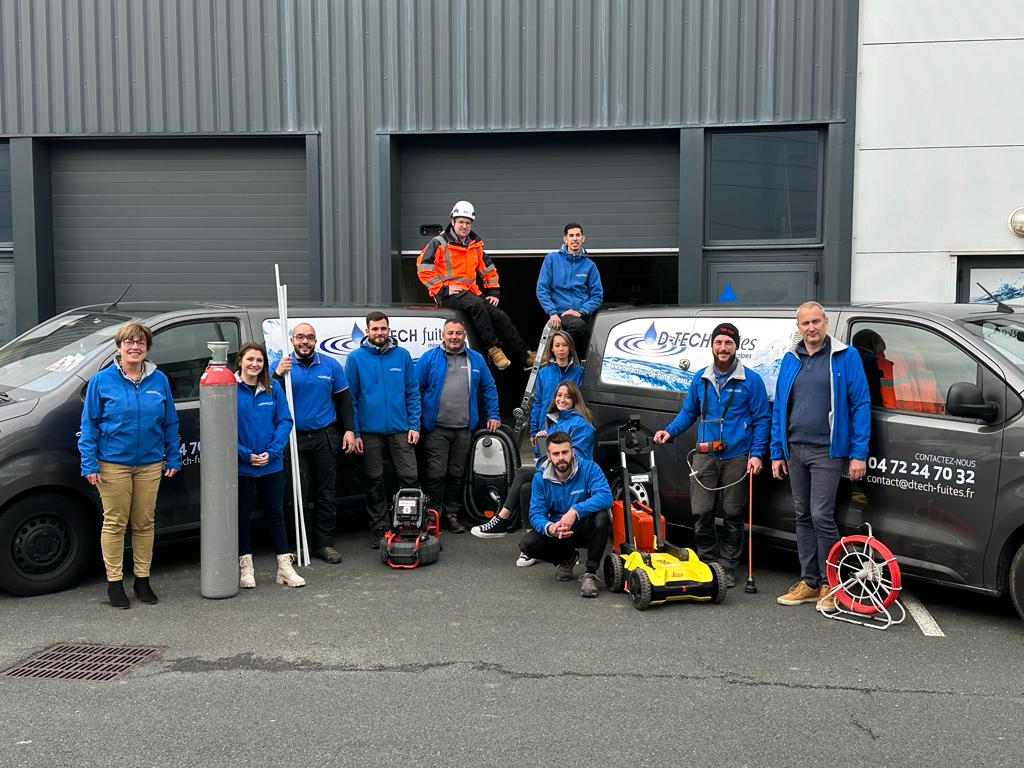 Photo équipe technicien, assistantes