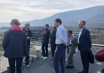 Premières visites des 4 plateformes technologiques d’excellence en région Auvergne-Rhône-Alpes